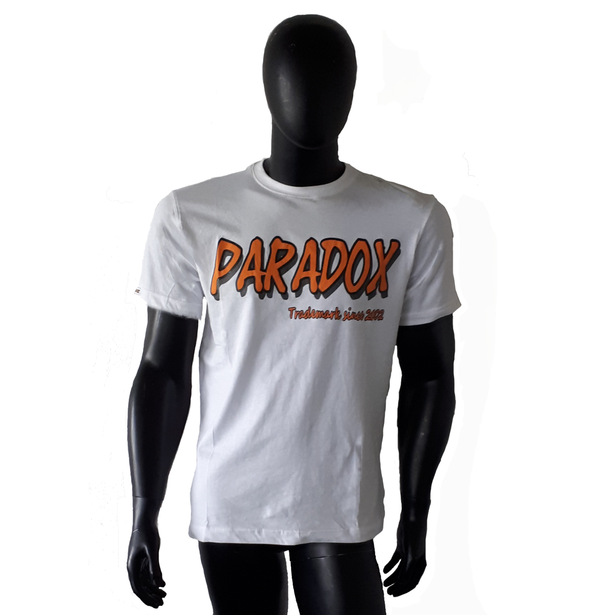 T-Shirt - Stort Print | Hvid 5XL