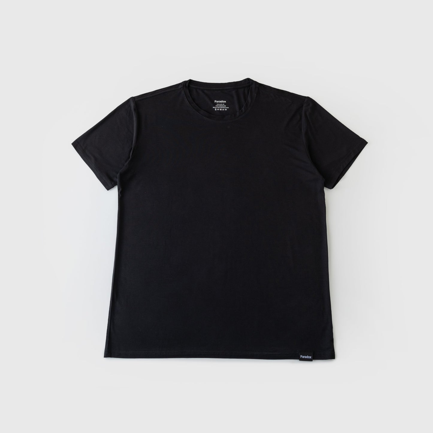 T-Shirt - Bambus | Sort (2-pak)