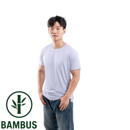T-Shirt - Bambus | Hvid (2-pak)