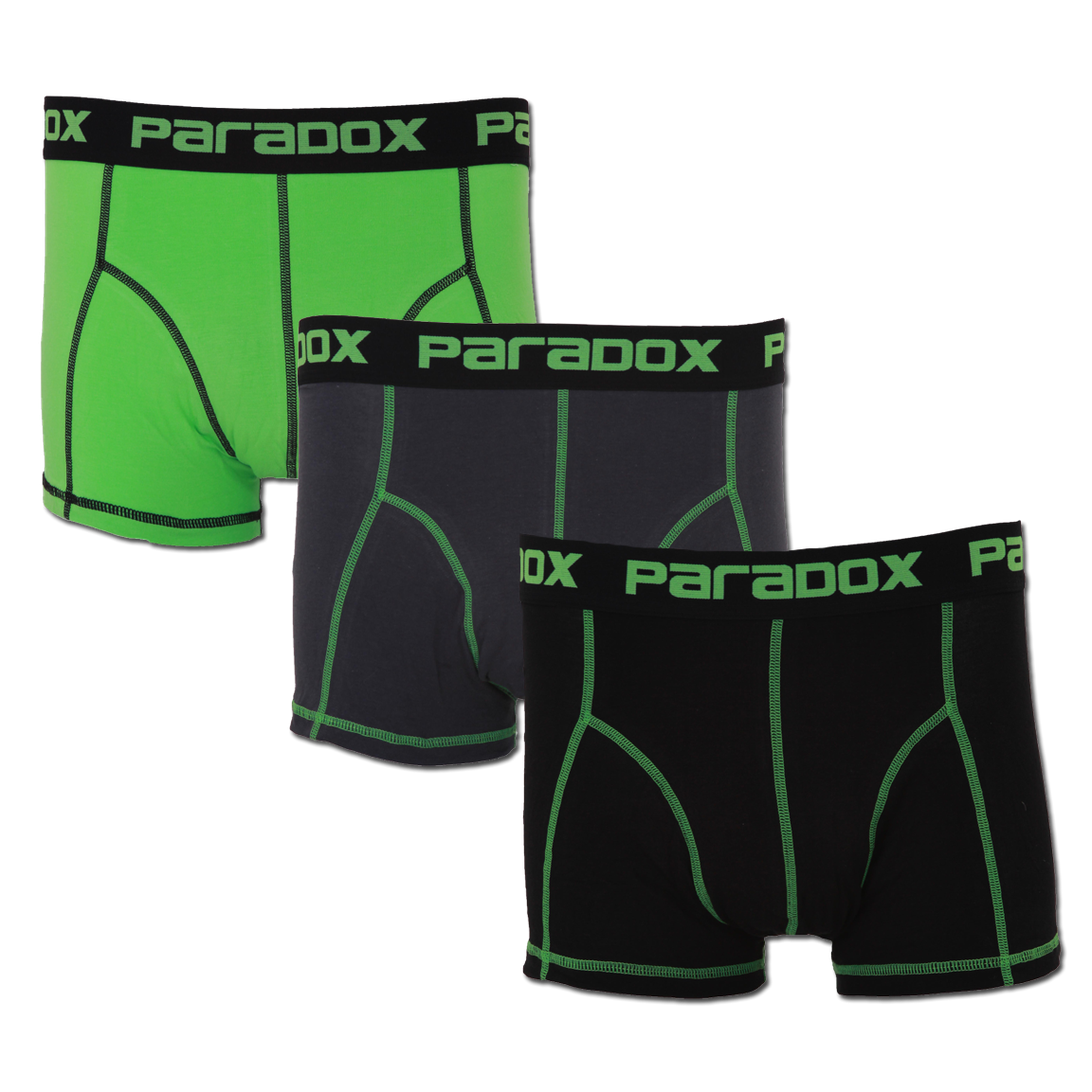 Boxer-Tights - Bomuld | Green (3-pak)