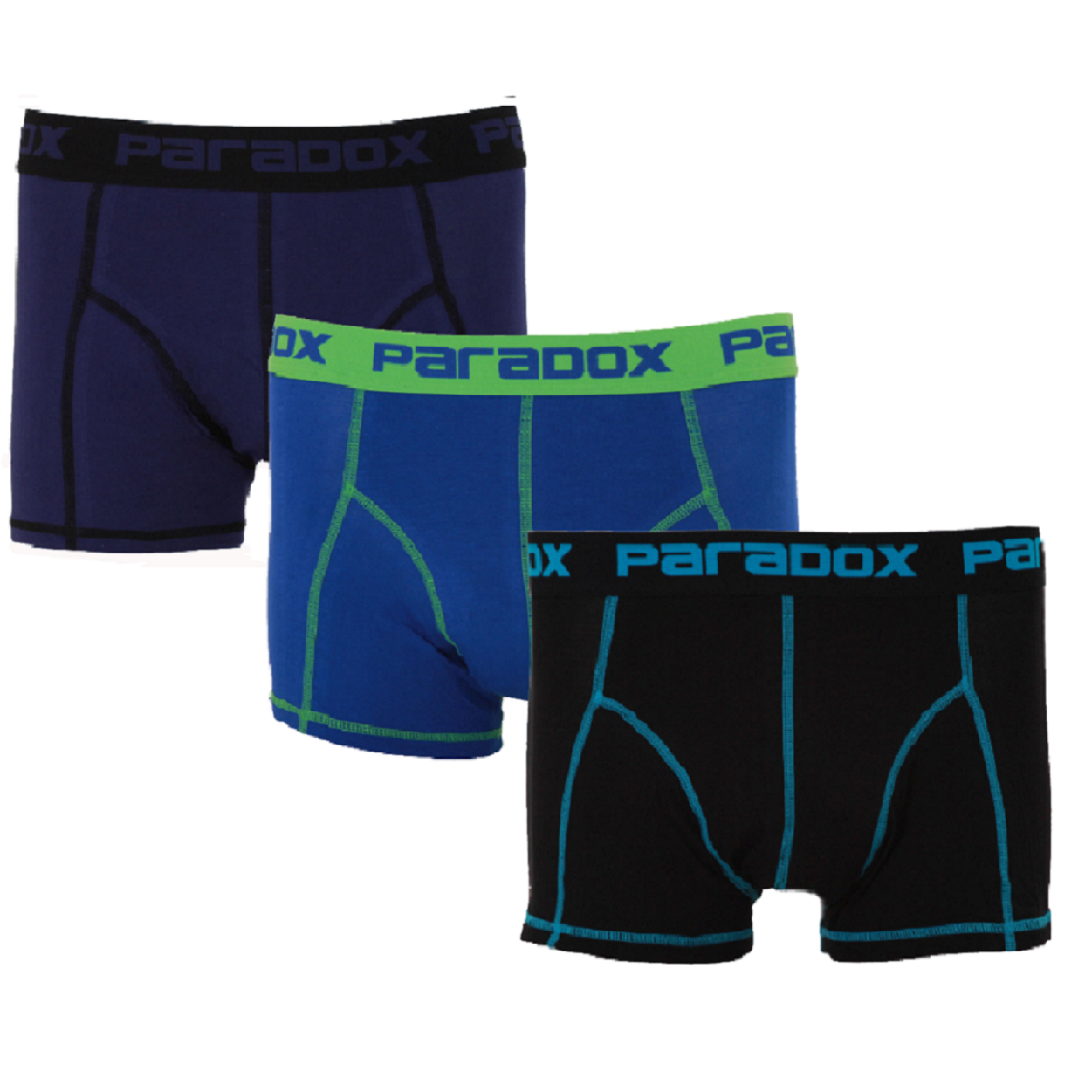 Boxer-Tights - Bomuld | Blue 2 (3-pak)