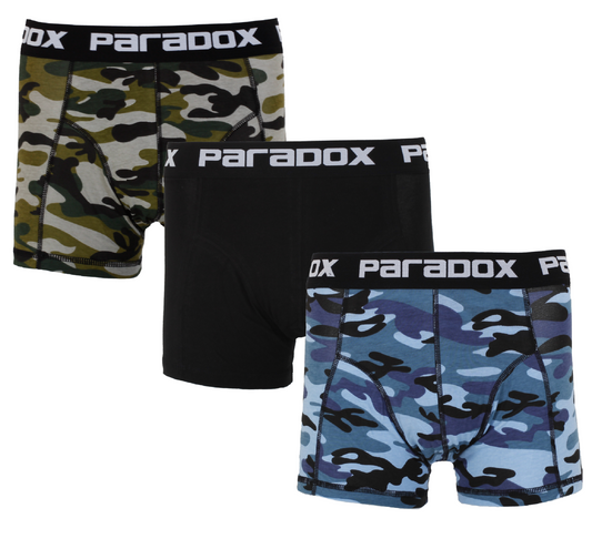 Boxer-Tights - Bomuld | Mix 3 (3-pak)