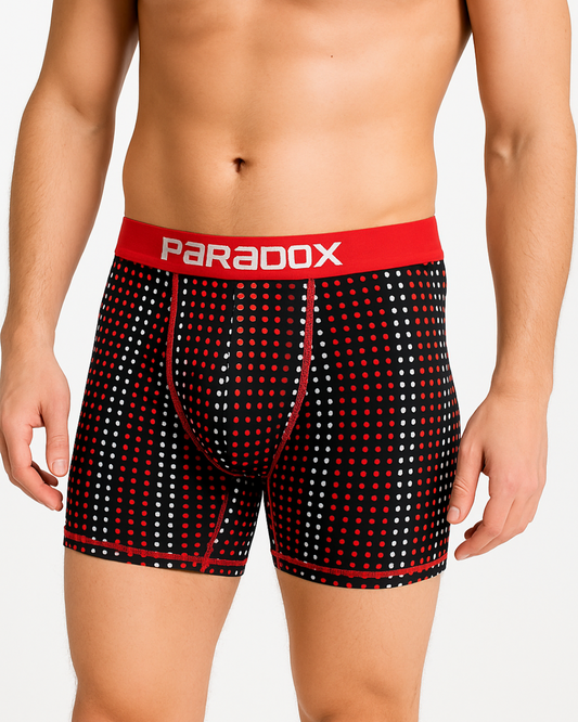 Boxer-Tights - Bambus | Red (3-pak)