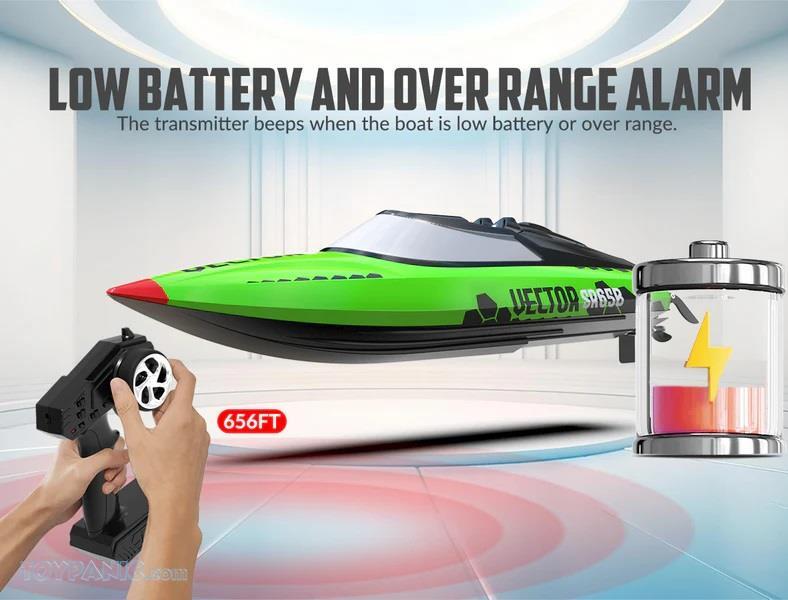 Fjernstyret Båd | 60 km/t