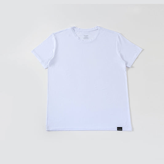 T-Shirt - Bambus | Hvid (2-pak)