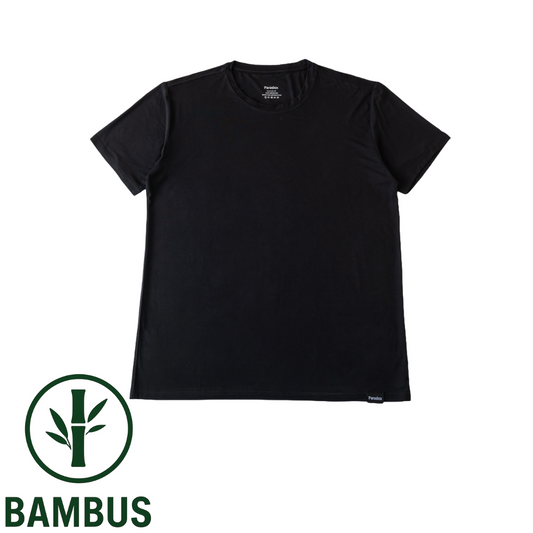 T-Shirt - Bambus | Sort (2-pak)