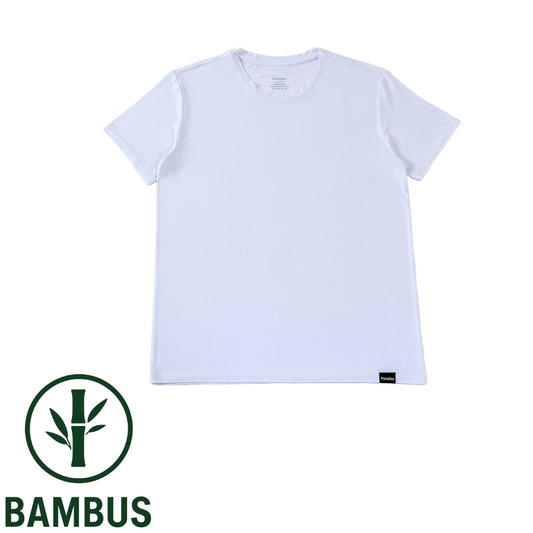 T-Shirt - Bambus | Hvid (2-pak)