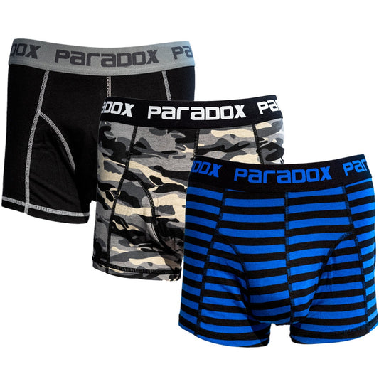 Boxer-Tights - Bomuld | Mix 4 (3-pak)
