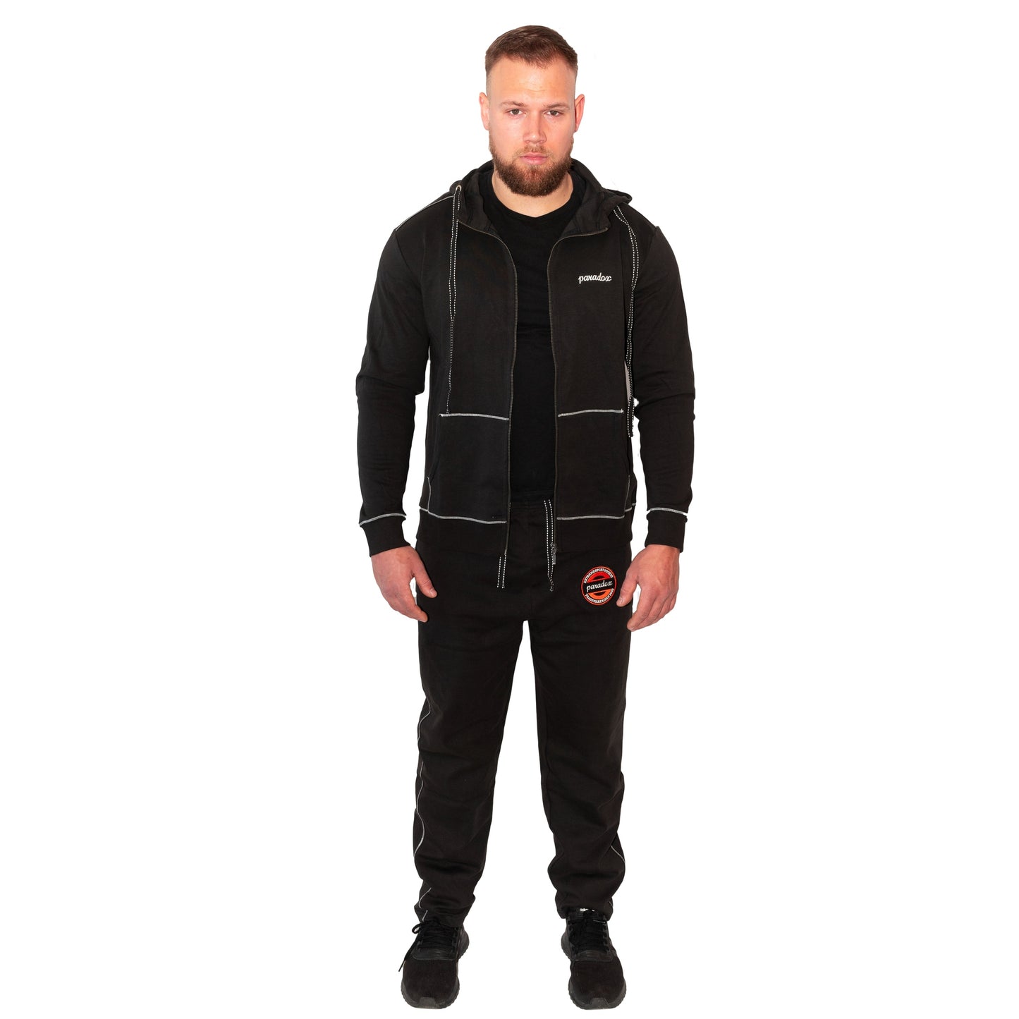 Joggingsæt | Sort/Hvid