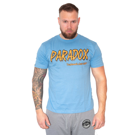T-Shirt - Stort Print | Blå
