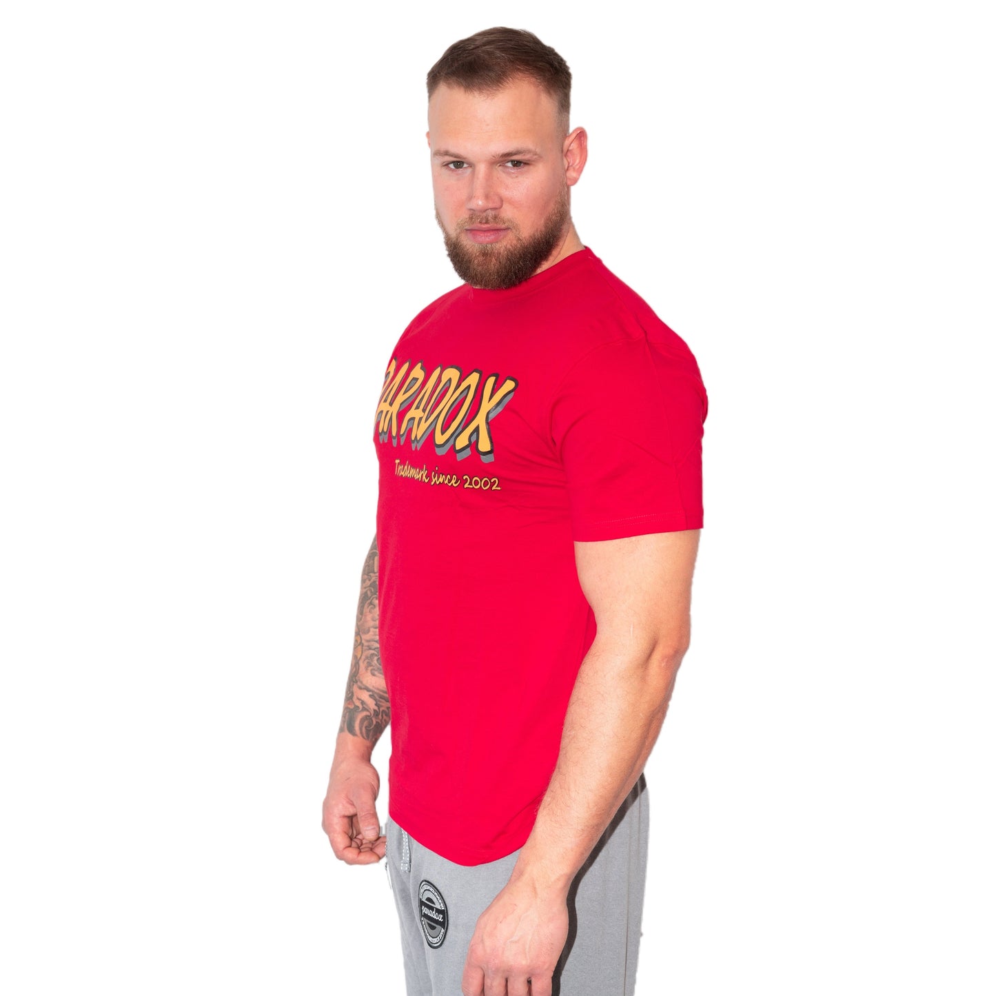 T-Shirt - Stort Print | Rød