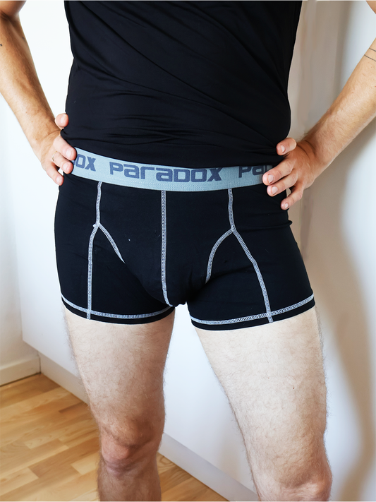 [KAMPAGNE] Boxer-Tights - Bambus | Black (9-pak)