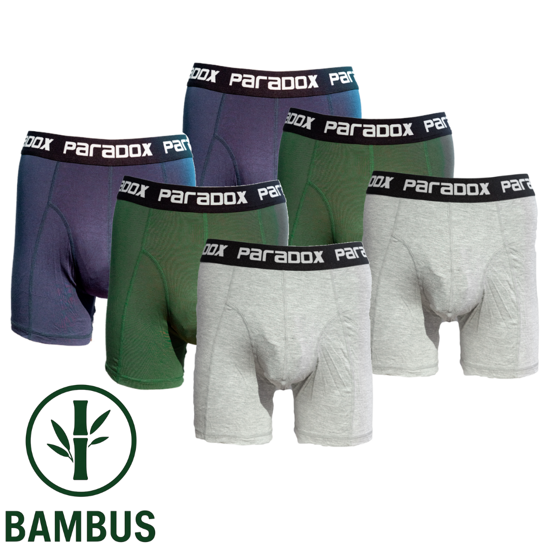 [KAMPAGNE] Boxer-Tights - Bambus | Mix (6-pak)